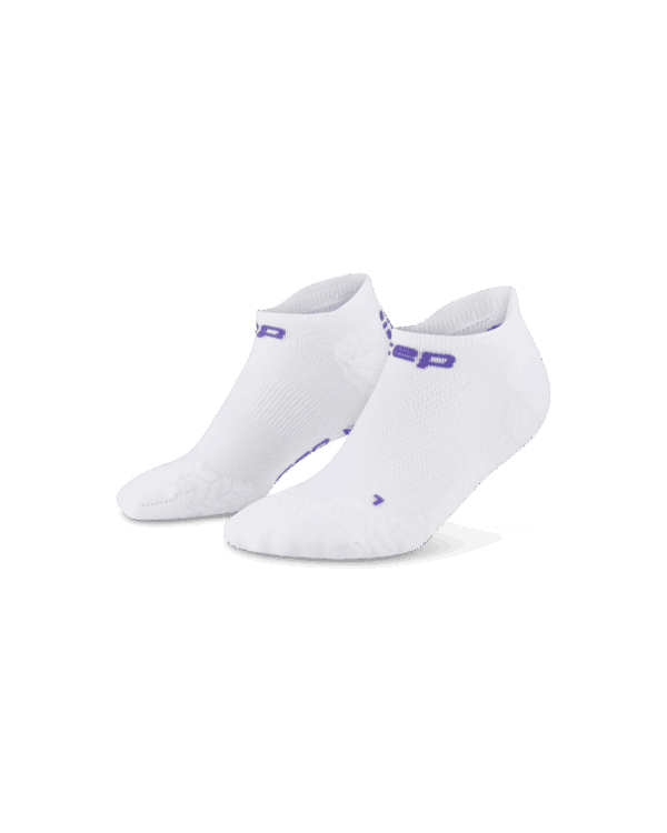 CEP run ultralight socks, no show, 4.0, men white - Image 4