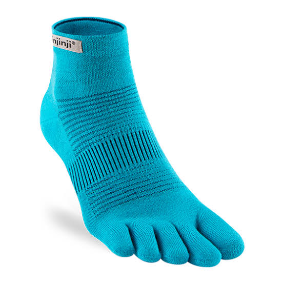 Injinji Socks RUN LIGHTWEIGHT MINI CREW PACIFIC
