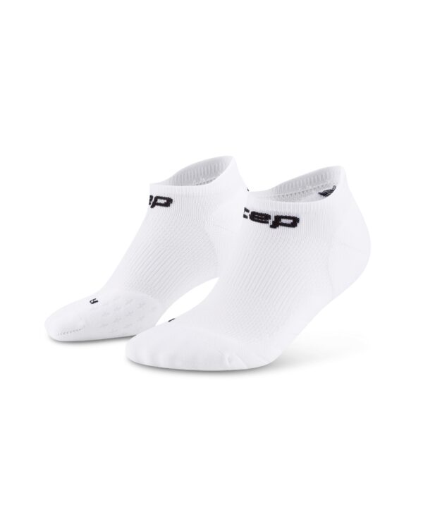 CEP run socks, no show, 5.0, men white