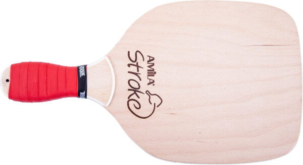 AMILA Ρακέτα Παραλίας AMILA Stroke 12mm 400gr Κόκκινο Grip 42285 - Image 2