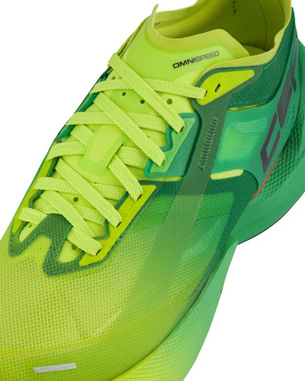 CEP pro run omnispeed bowtech shoes, green/lime fade, men - Image 5