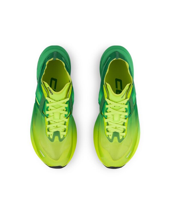 CEP pro run omnispeed bowtech shoes, green/lime fade, men - Image 11