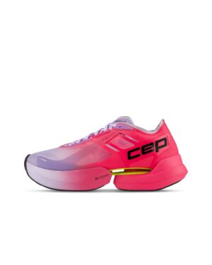 CEP pro run omnispeed bowtech shoes, pink/lilac fade, women