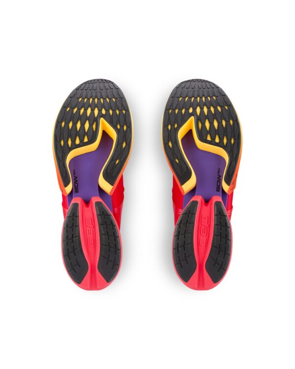 CEP pro run omnispeed bowtech shoes, red/marigold fade, women - Image 10