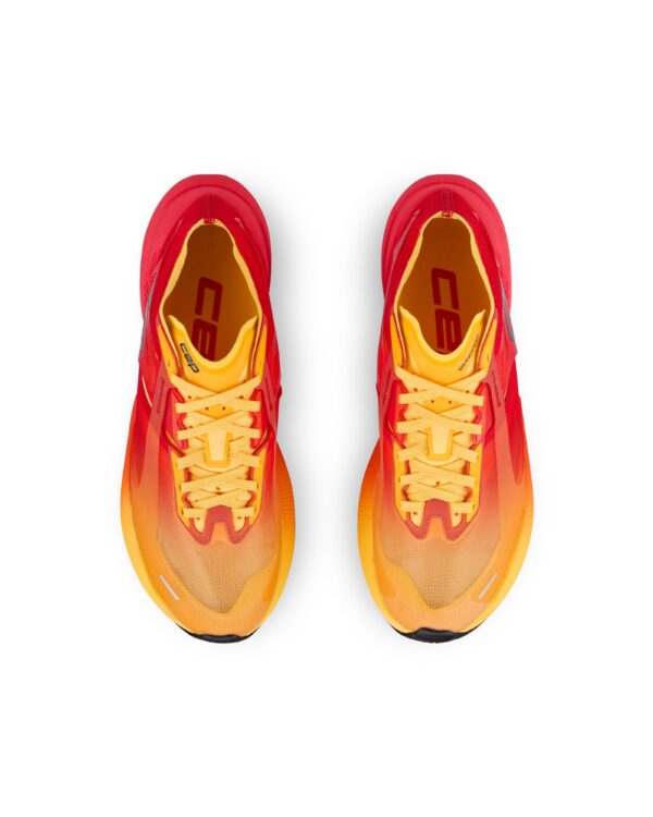 CEP pro run omnispeed bowtech shoes, red/marigold fade, men - Image 3