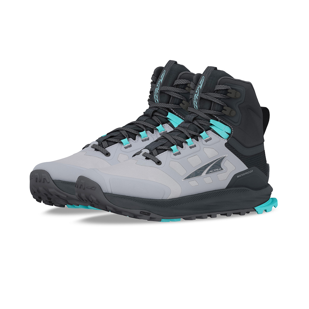 ALTRA Γυναικεία Αδιάβροχα Μποτάκια LONE PEAK 9 WP MID BLACK/GR - Image 3
