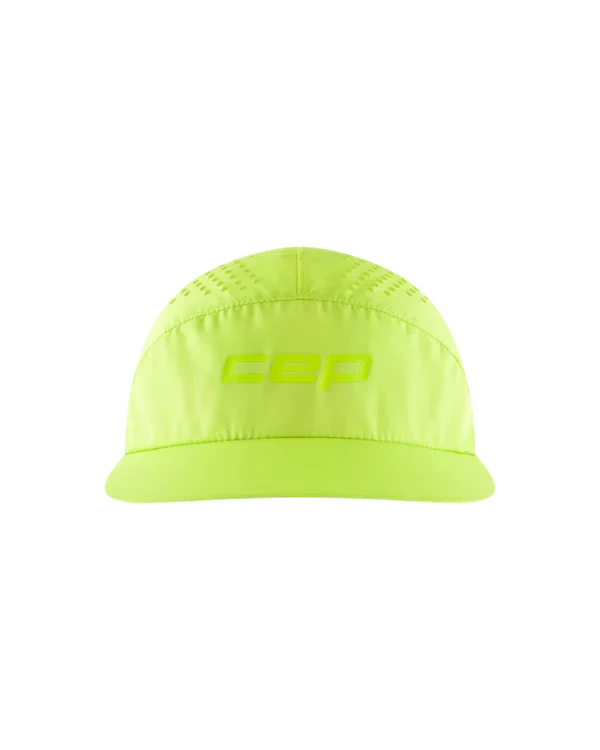 CEP pro run ultralight cap, unisex lime OS - Image 7
