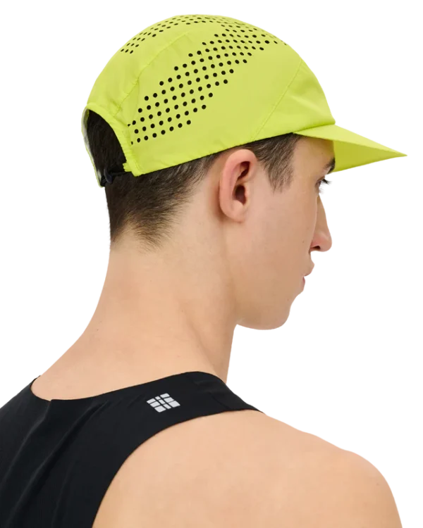 CEP pro run ultralight cap, unisex lime OS - Image 4
