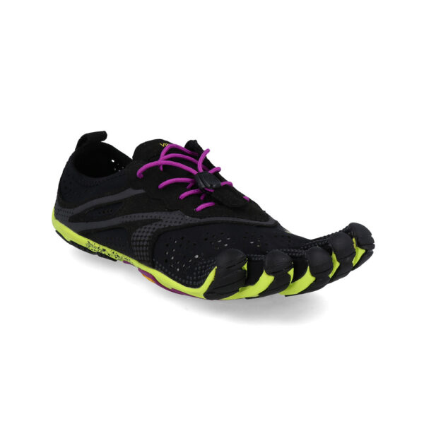 VIBRAM V-RUN  BLACK/YELLOW/PURPLE - Image 2