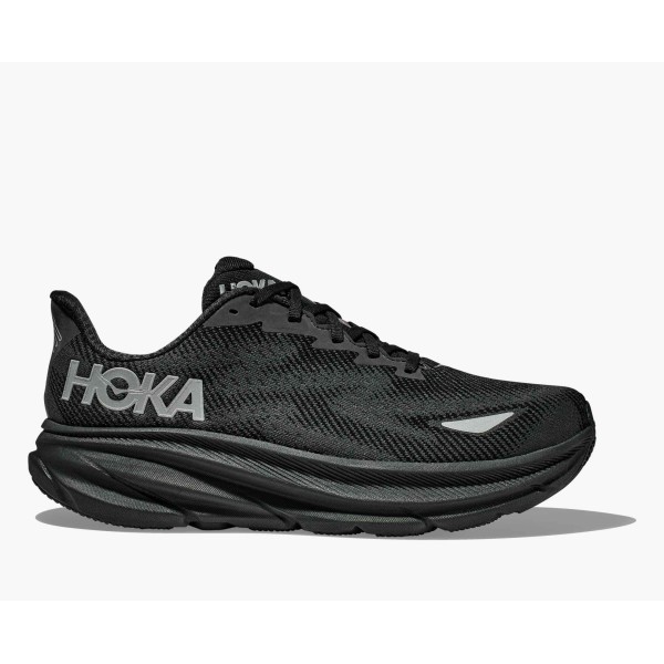 HOKA Γυναικεία Αδιάβροχα Παπούτσια Clifton 9 GTX Μαύρα