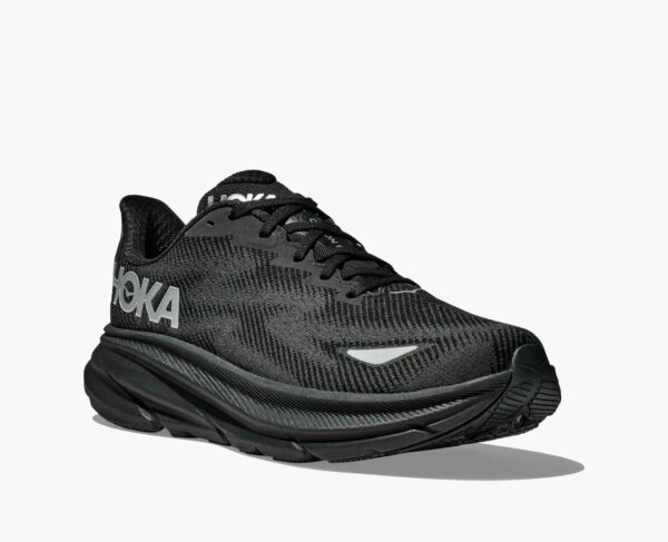 HOKA Women's Waterproof Clifton 9 GTX Running Shoes, Black