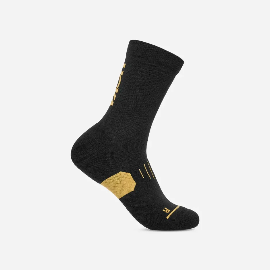 Hoka Κάλτσες για Τρέξιμο Gpx Crew Run BLACK / GOLD - Image 2