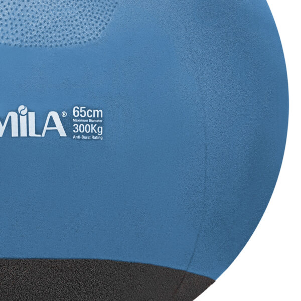 AMILA Μπάλα Γυμναστικής 65cm - Μπλε 48445 - Image 3