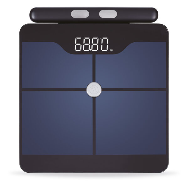 AMILA Ζυγαριά Smart Fit Body 8 - Μαύρο 95364 - Image 2
