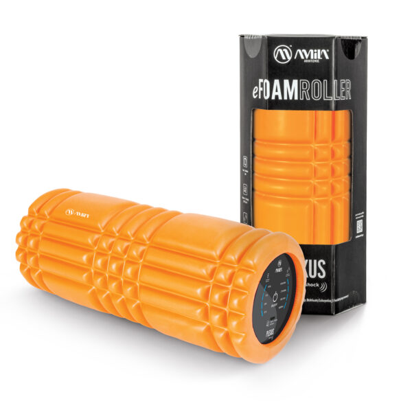 AMILA Foam Roller Ηλεκτρικό Plexus Shock - Πορτοκαλί 96829 - Image 2