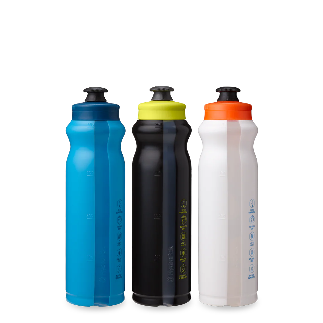 Hydrapak TEMPO Μπουκάλια 3-PACK 400ml Blue/White/Black 400ml - Image 6