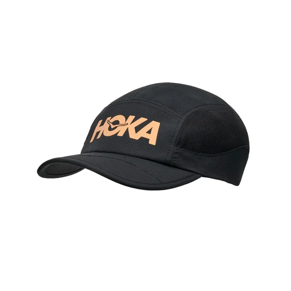 HOKA Καπέλο Hoka Run Hat BLACK / GOLD