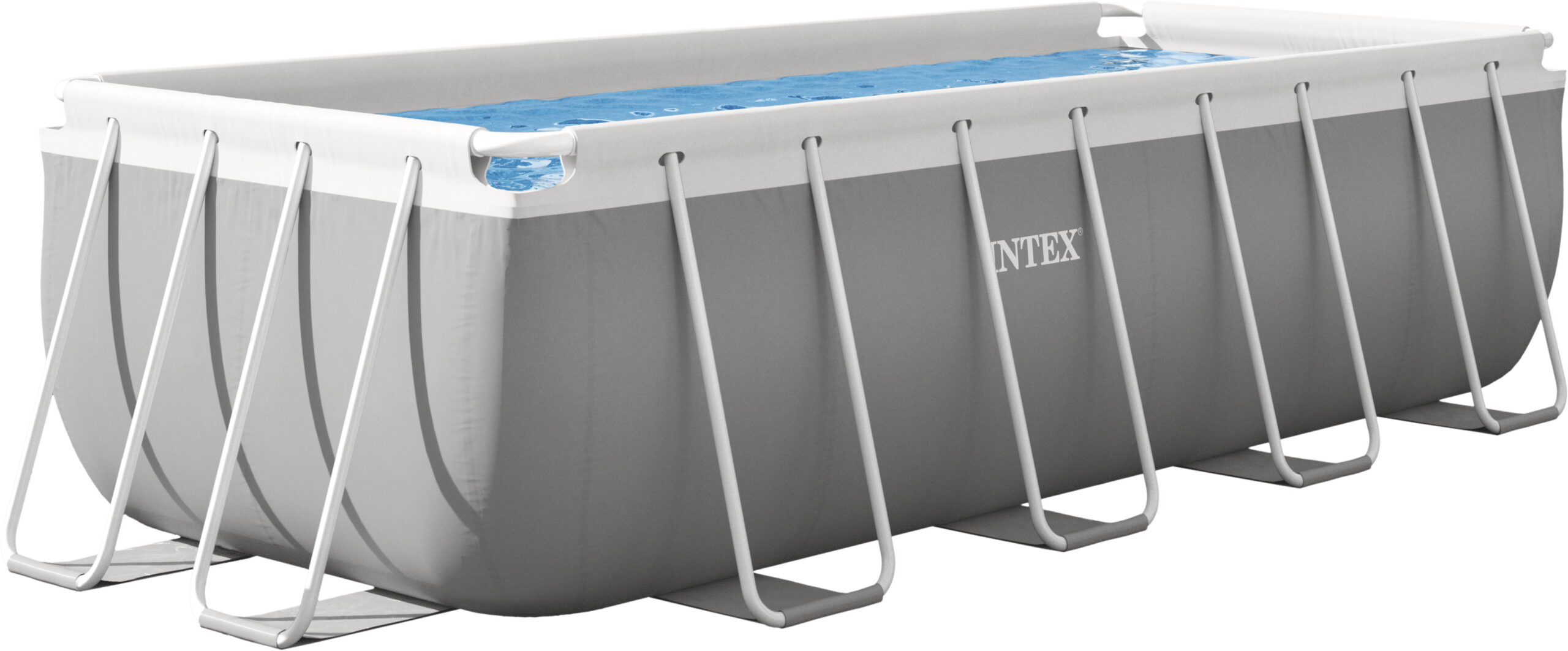 INTEX Παραλληλόγραμμη Πισίνα με Σκελετό Prism Set 400x200x122cm 26790 - Image 11