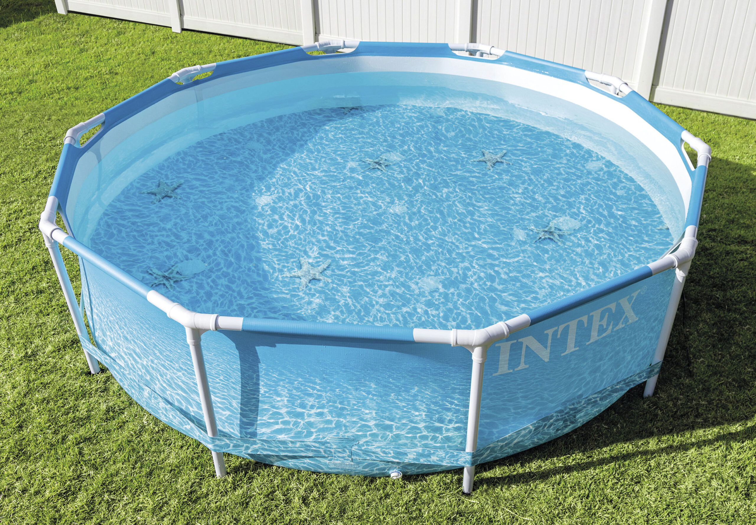 INTEX Πισίνα INTEX Metal Frame Beachside 305x76cm 28208 - Image 2