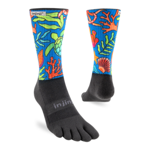 INJINJI Κάλτσες ARTIST DESIGNED CREW Ocean