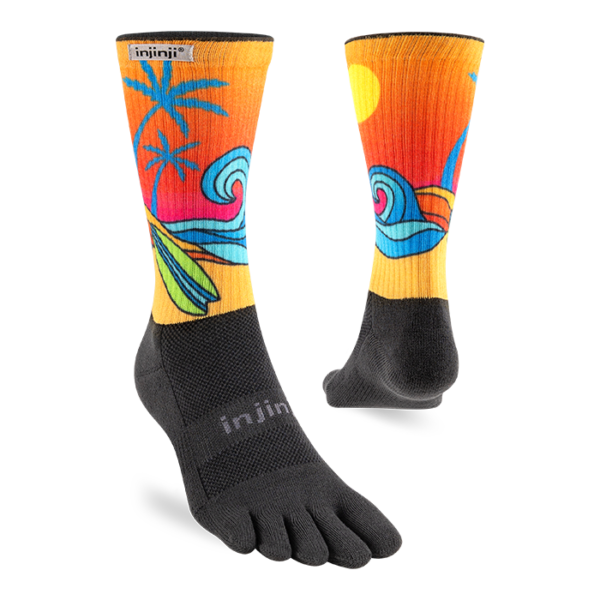 INJINJI Κάλτσες ARTIST DESIGNED CREW Surf