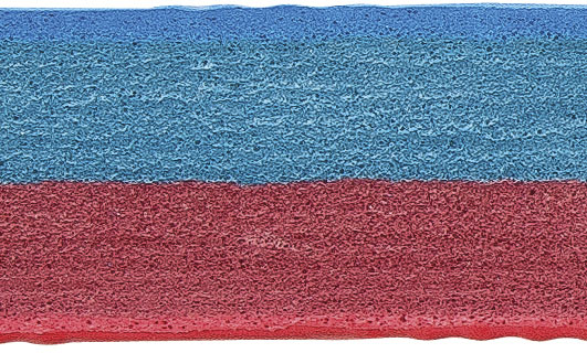 AMILA Δάπεδο Προστασίας EVA Διαμάντι 100x100cm 2,5cm Κόκκινο-Μπλε 36640 - Image 10