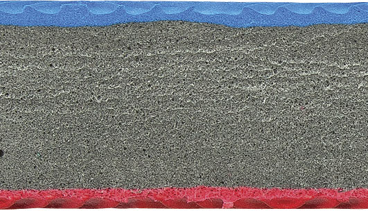 AMILA Δάπεδο Προστασίας EVA Διαμάντι 100x100cm 2,5cm Κόκκινο-Γκρι-Μπλε 36643 - Image 8