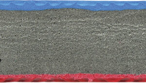 AMILA Δάπεδο Προστασίας EVA Διαμάντι 100x100cm 2,5cm Κόκκινο-Γκρι-Μπλε 36643