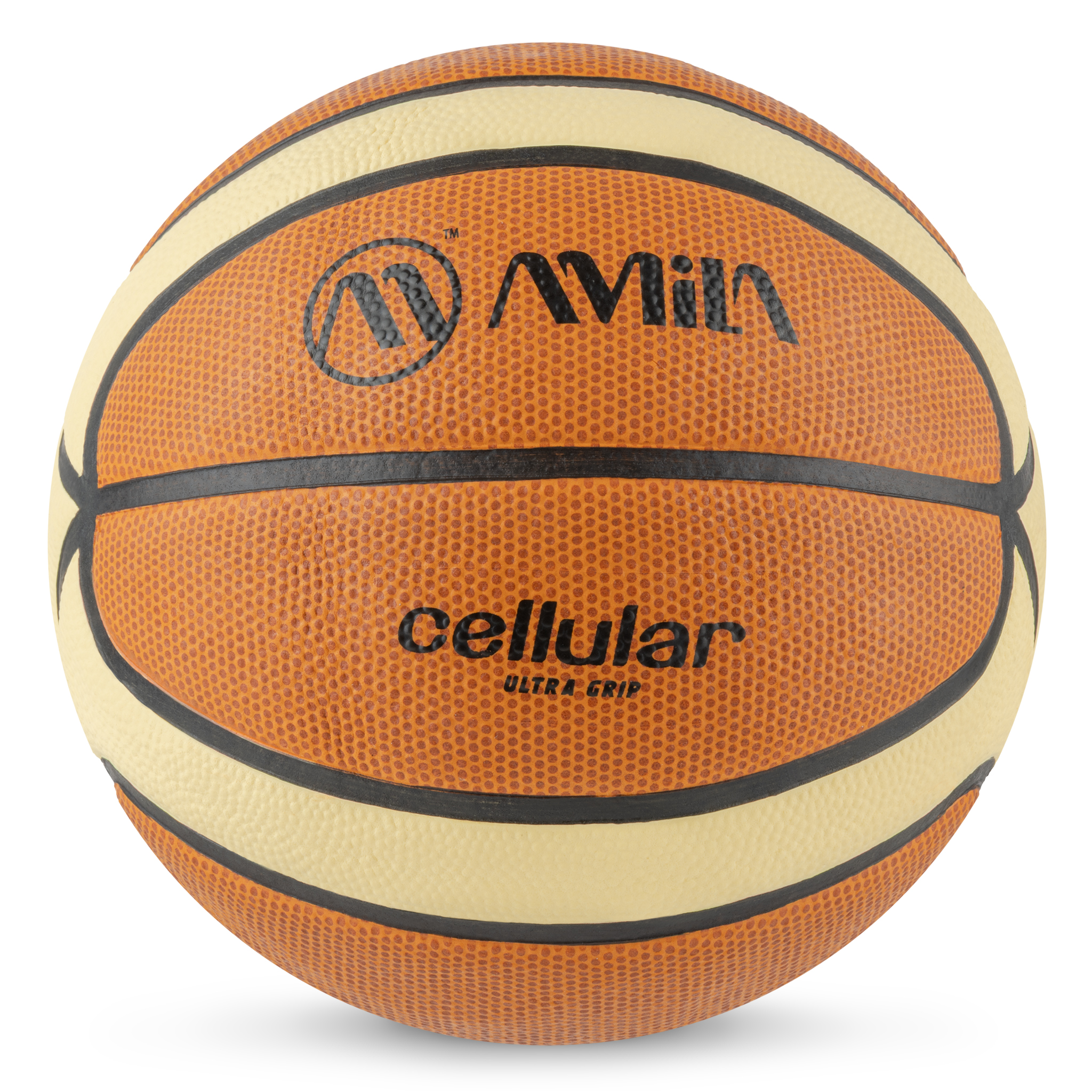AMILA Μπάλα Basket Cellular No7 - Πορτοκαλί / Μπεζ 41509