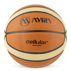 AMILA Μπάλα Basket Cellular No6 - Πορτοκαλί / Μπεζ 41511