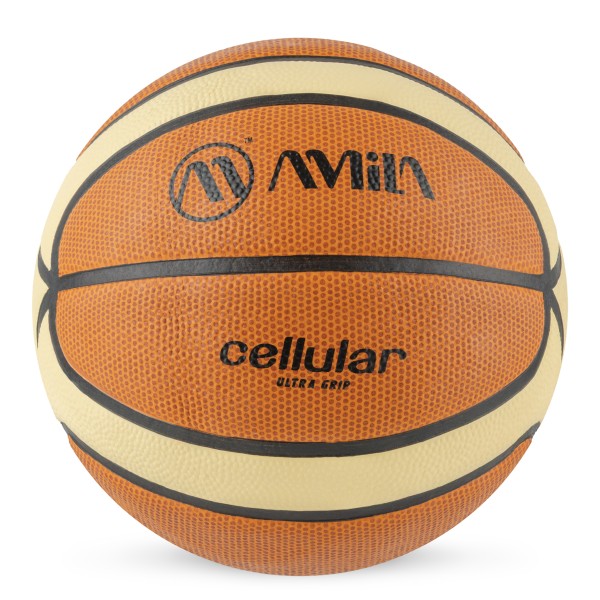 AMILA Μπάλα Basket Cellular No6 - Πορτοκαλί / Μπεζ 41511