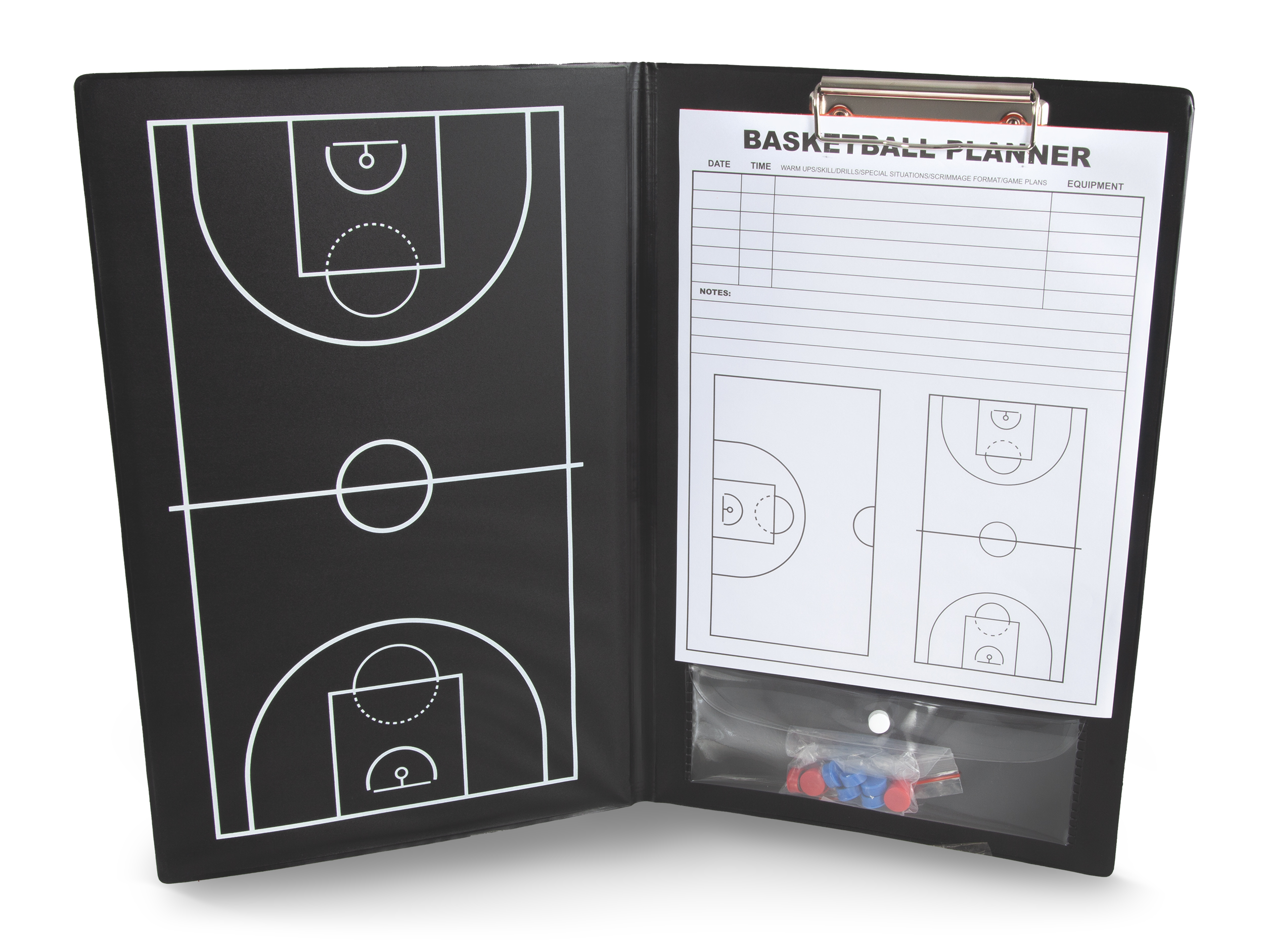 AMILA Ταμπλό Προπονητή Basket Μαγνητικό 22,7x35,5cm 41959 - Image 12