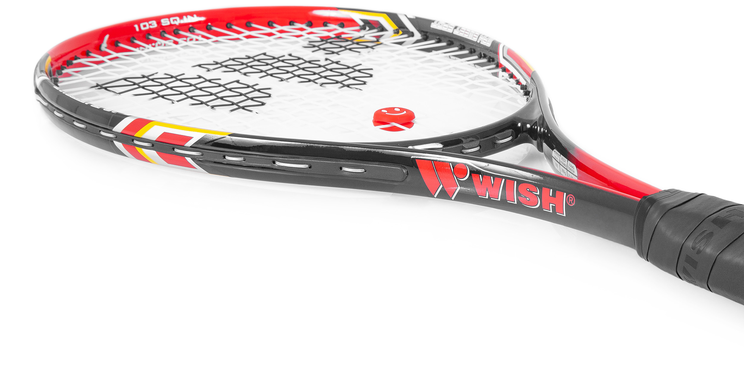 WISH Ρακέτα Tennis WISH Alumtec 2510 Κόκκινη 42055 - Image 12