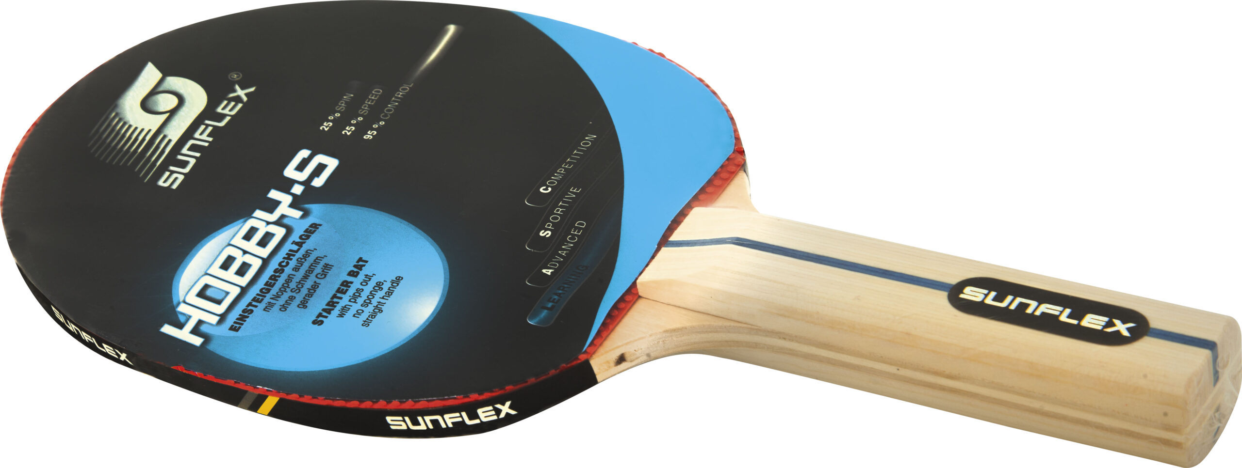 SUNFLEX Ρακέτα Ping Pong Sunflex Hobby-S 42560 - Image 5