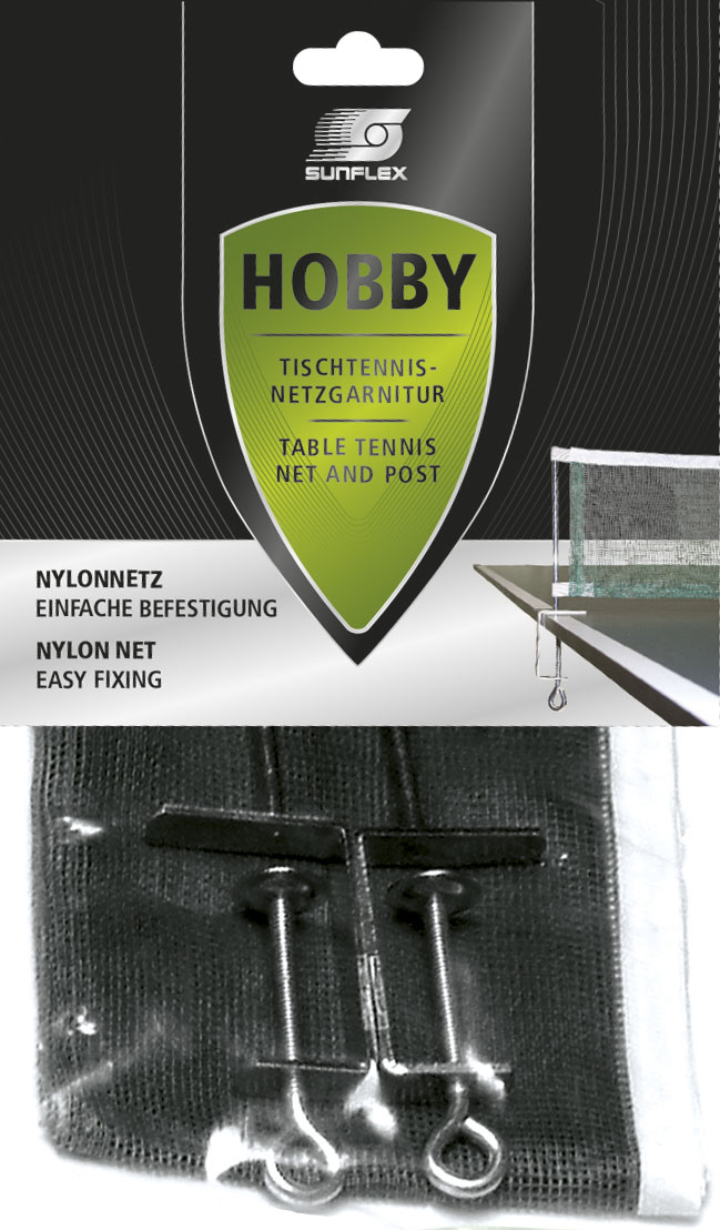 SUNFLEX Δίχτυ Ping Pong με Στηρίγματα Sunflex Hobby 42750