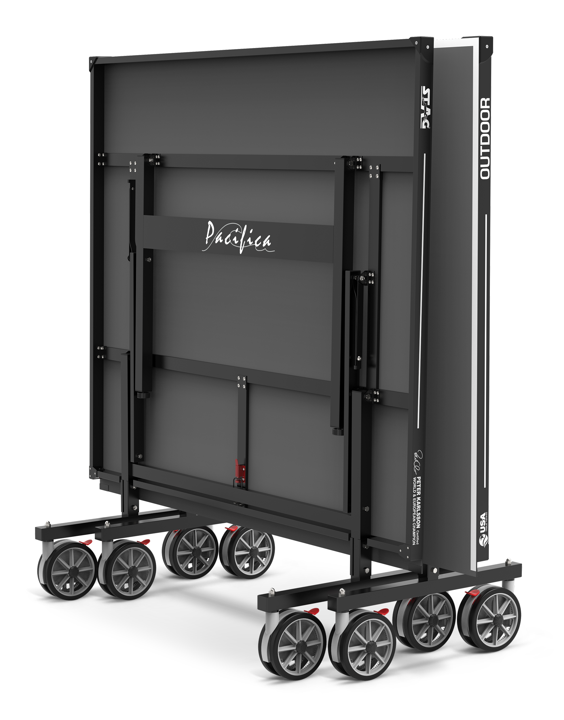 STAG Τραπέζι Ping Pong Εξωτερικού Χώρου Stag Pacifica Γκρι 42801 - Image 9