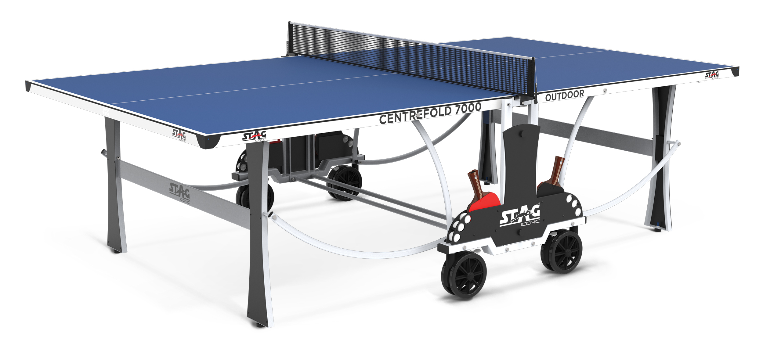 STAG Τραπέζι Ping Pong Εξωτερικού χώρου Stag Centrerfold 7000 42804 - Image 7