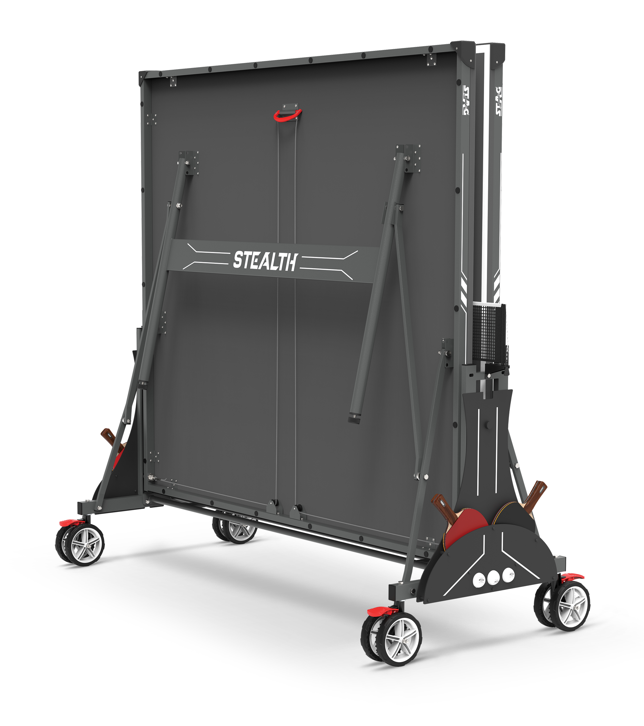 STAG Τραπέζι Ping Pong Εσωτερικού Χώρου Stag Stealth 18mm Μαύρο 42820 - Image 15