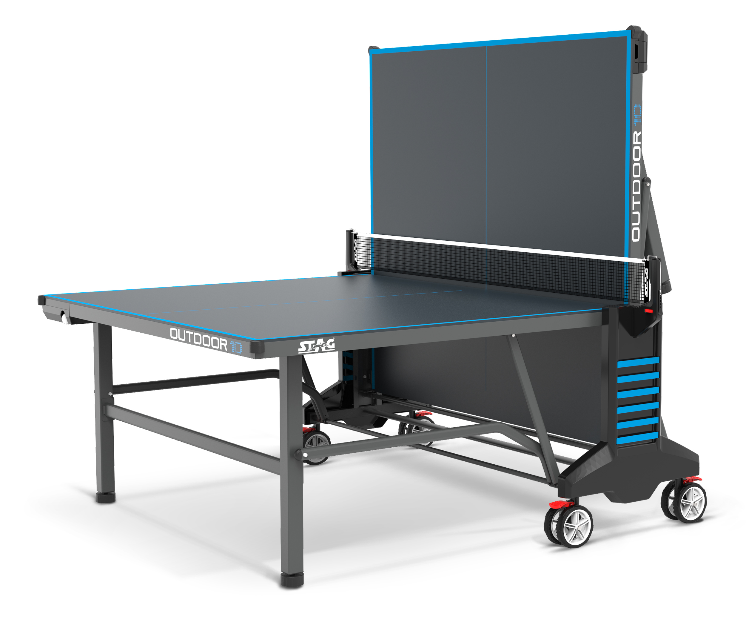 STAG Τραπέζι Πινγκ Πονγκ Εξωτερικού Χώρου Stag Outdoor10 Γκρι 42824 - Image 8