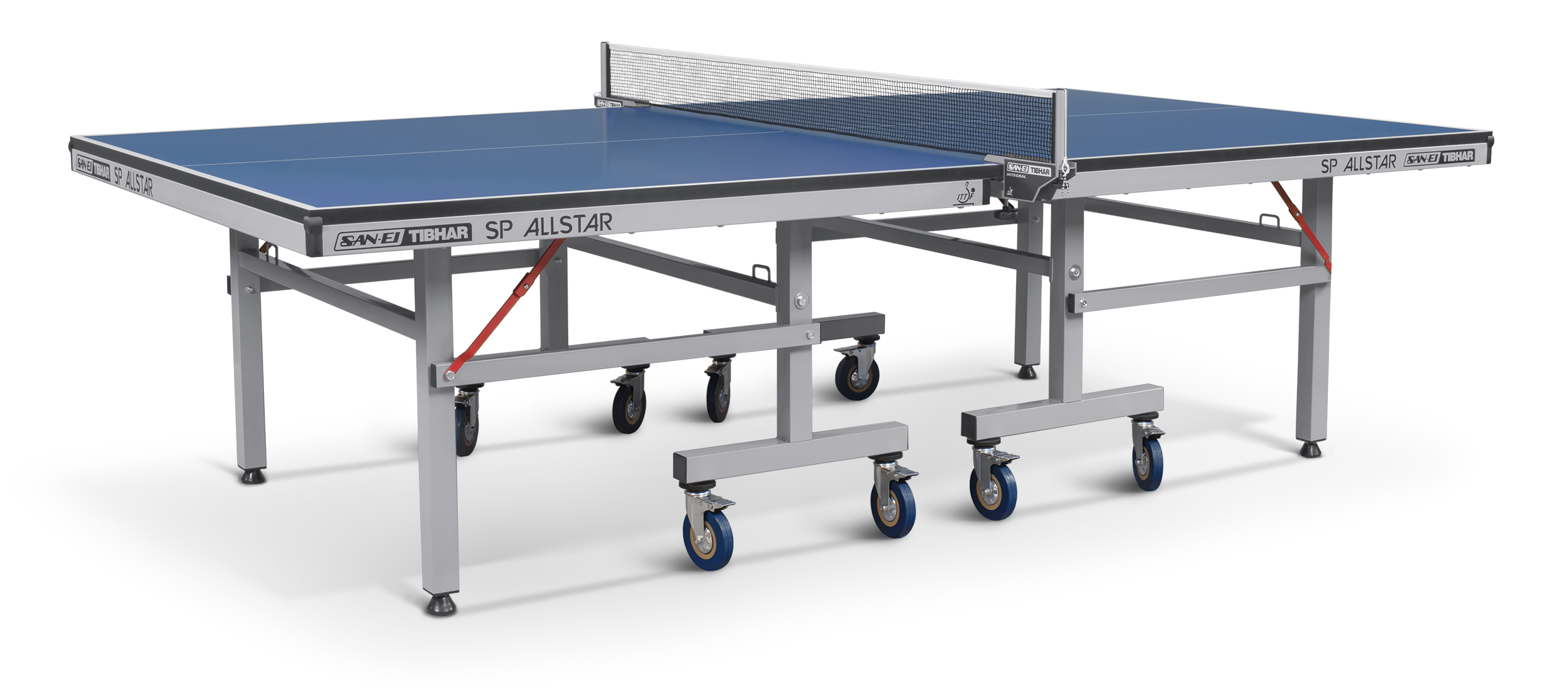 TIBHAR Τραπέζι Ping Pong TIBHAR SP AllStar Μπλε 42838 - Image 5