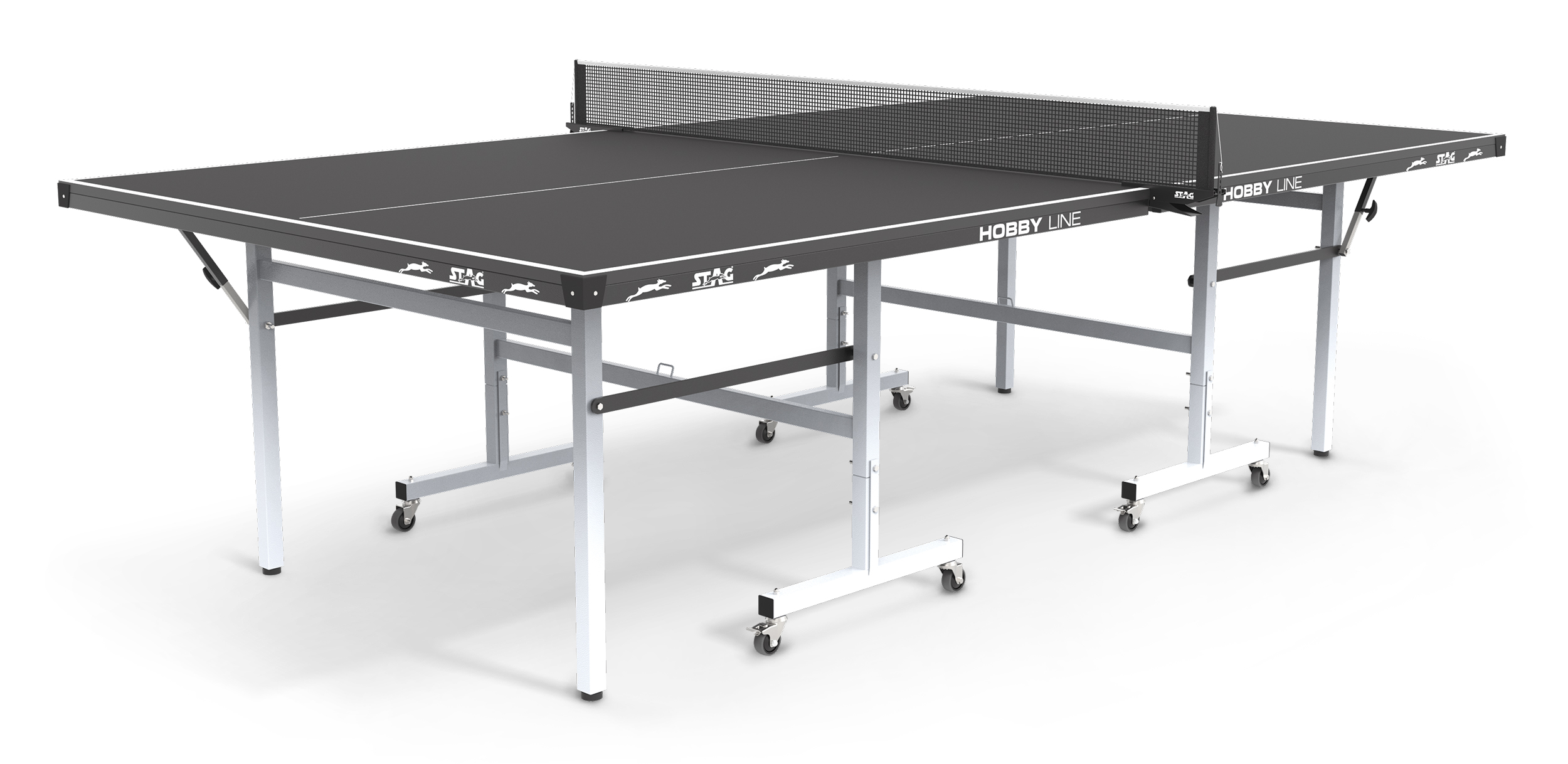 STAG Τραπέζι Ping Pong Εσωτερικού Χώρου Stag Hobby 19mm Μαύρο 42857 - Image 16