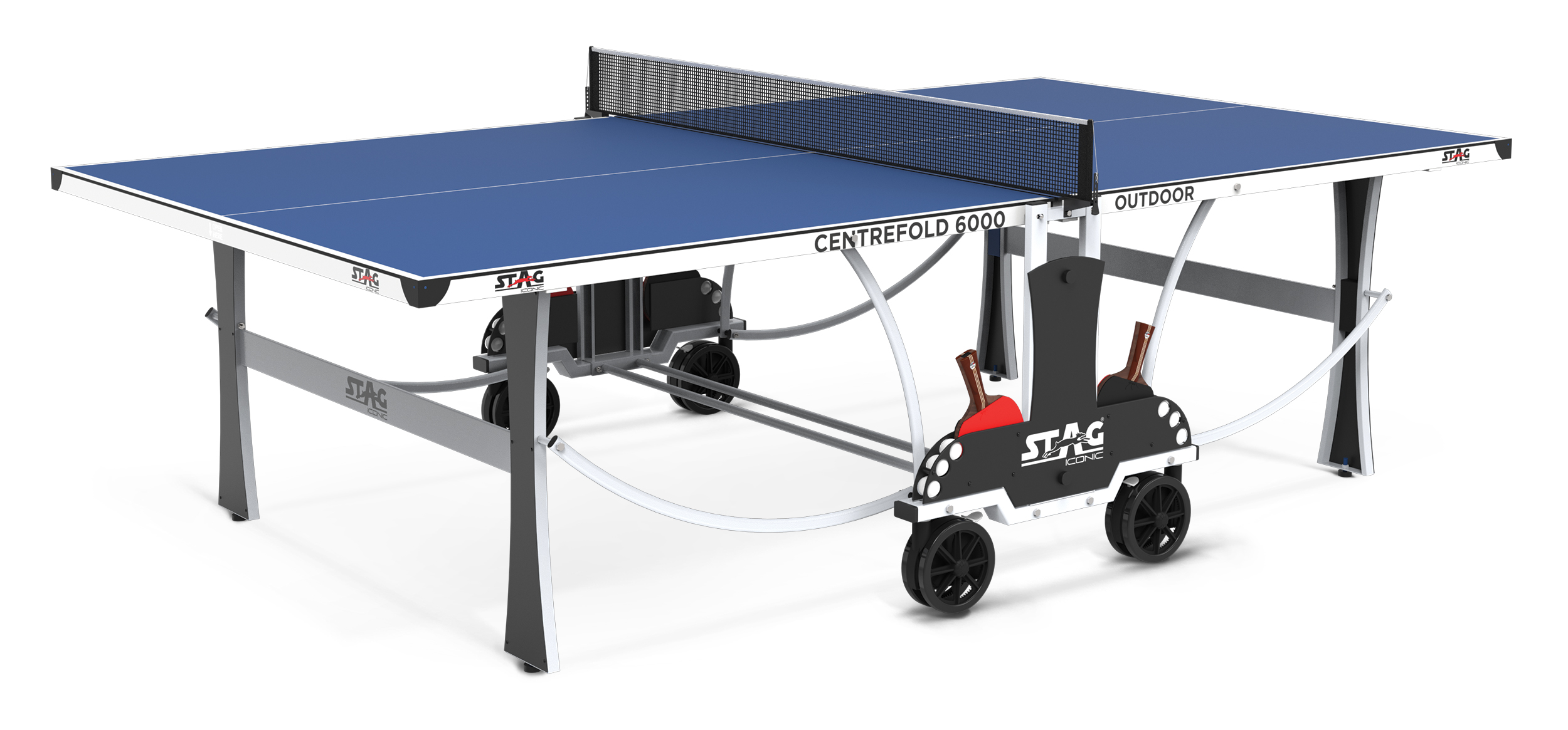 STAG Τραπέζι Ping Pong Εξωτερικού Χώρου Stag Centrerfold 6000 42880 - Image 7