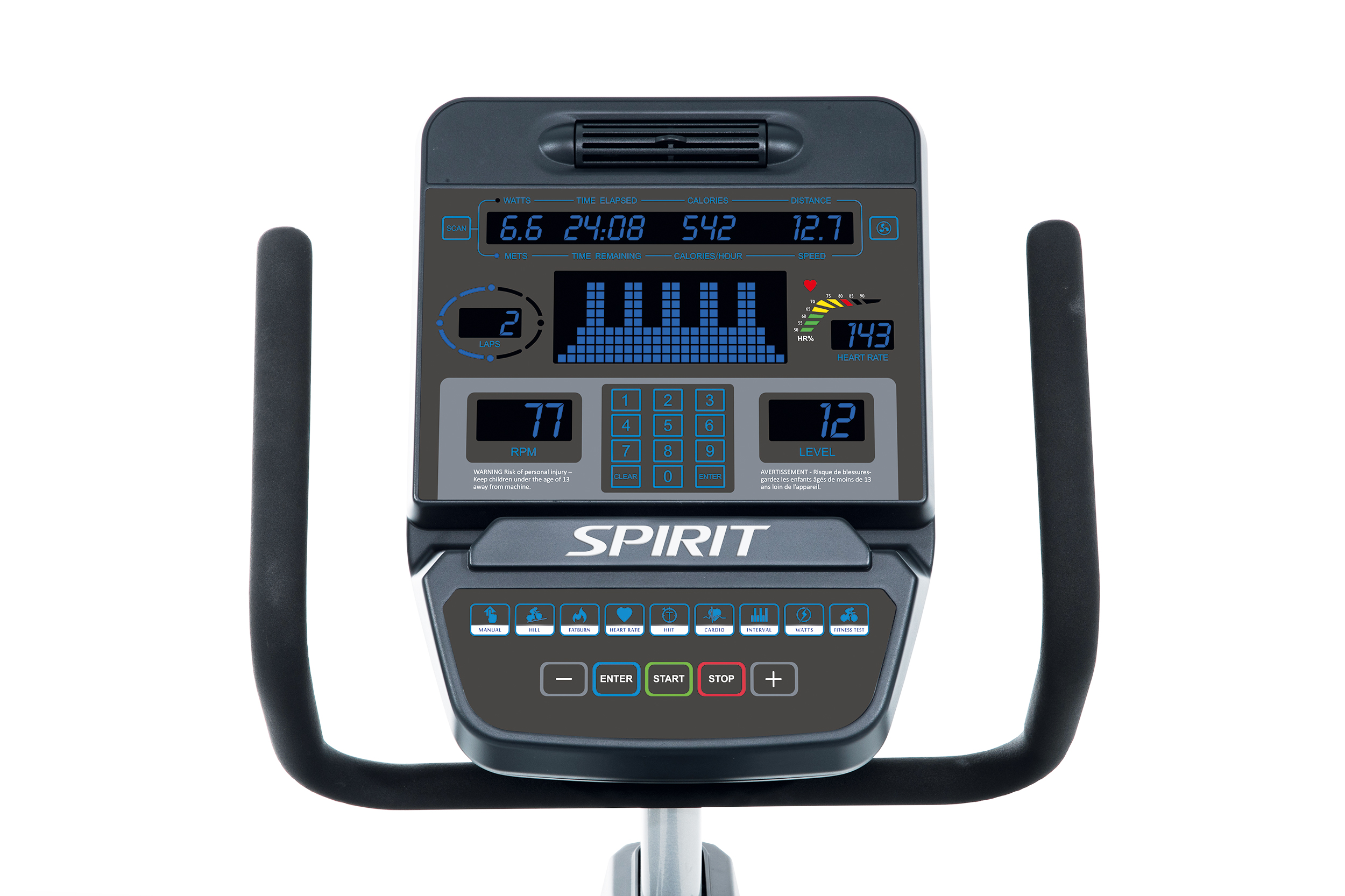 SPIRIT Ποδήλατο Καθιστό Spirit CR900 43369 - Image 2