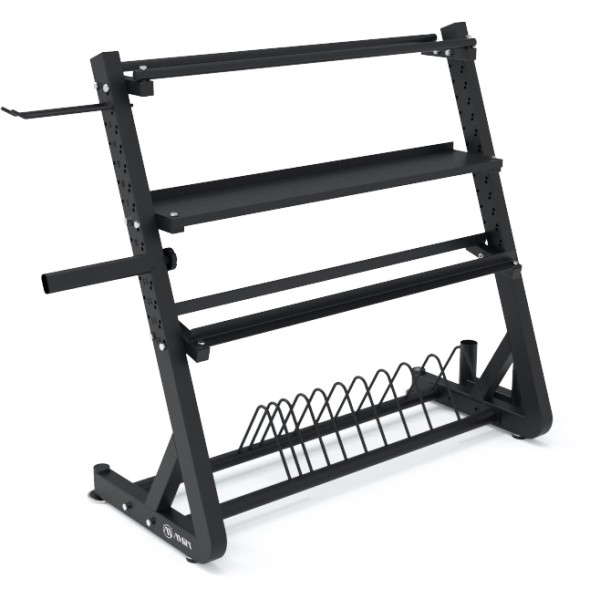 AMILA Αποθηκευτικό Rack Δίσκων, Αλτήρων, Kettlebell, Λάστιχων 43937