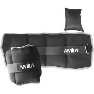 AMILA Βάρη Άκρων Neoprene Προσθαφαιρούμενα 2x2,50kg 44105