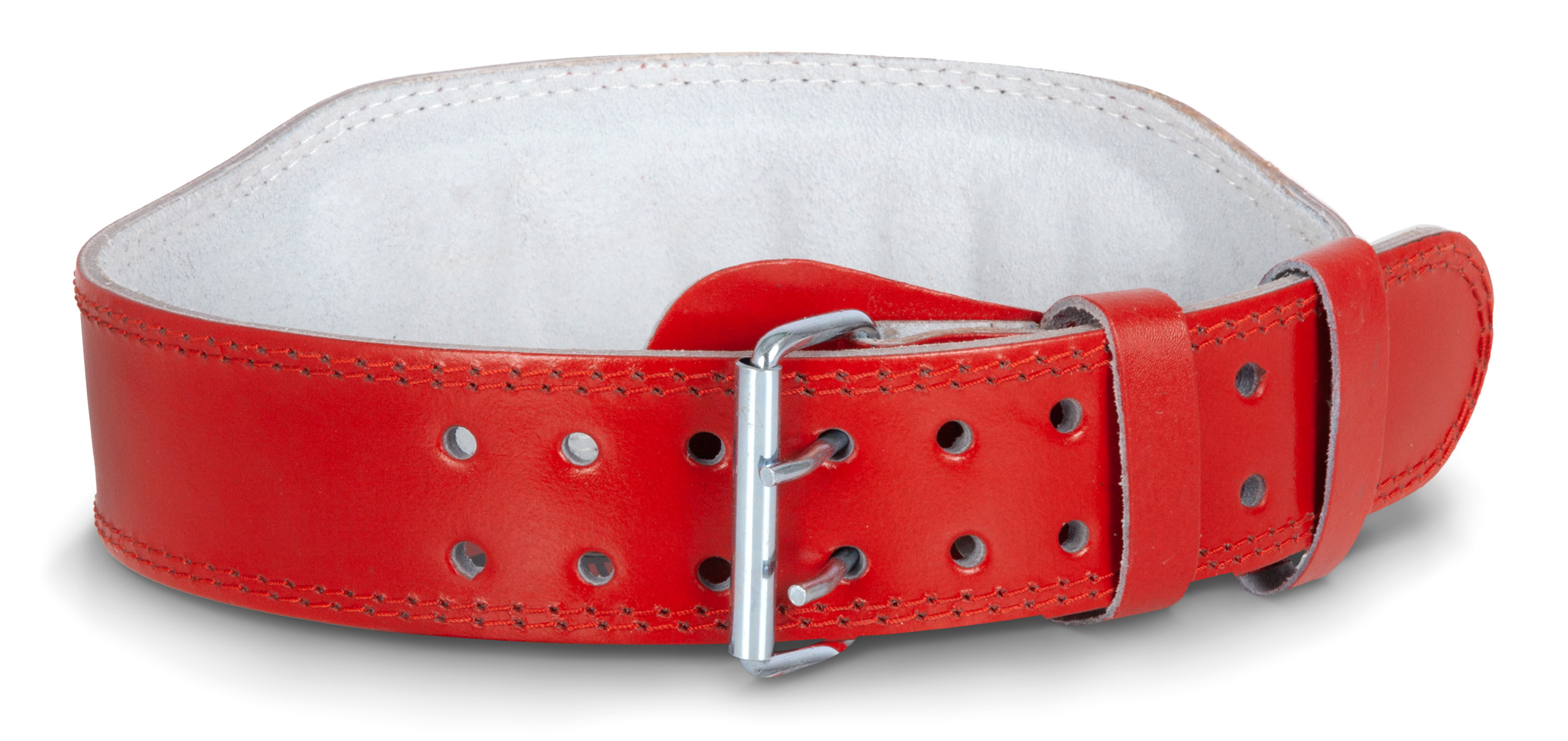 AMILA Ζώνη Άρσης Βαρών AMILA Δερμάτινη Κόκκινη Γ΄ Quality M 44306 - Image 17