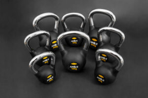 AMILA AMILA Kettlebell Rubber Cover Cr Handle 16Kg 44498