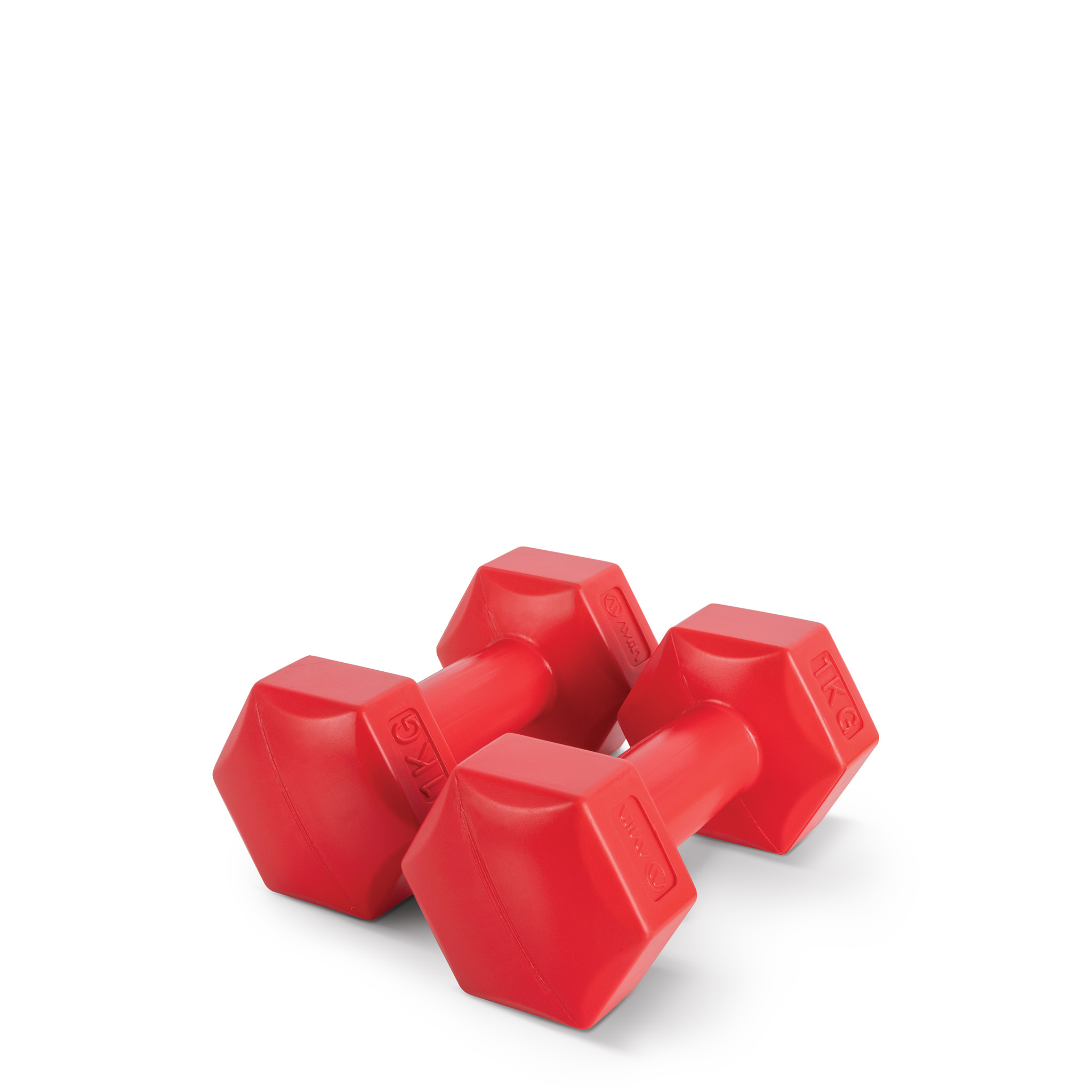 AMILA Αλτήρας Εξάγωνος Plastic Series 1,00Kg (Ζευγάρι) 44530 - Image 4