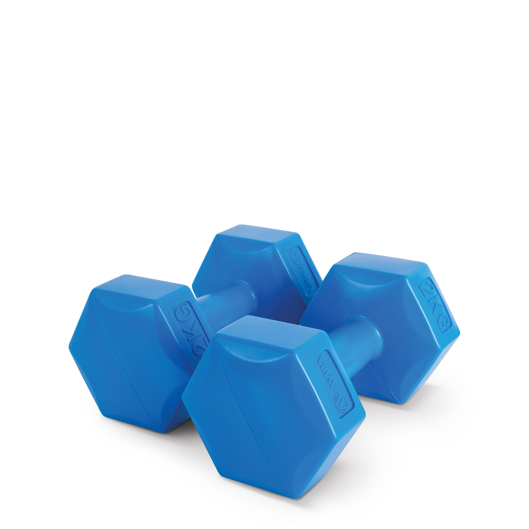 AMILA Αλτήρας Εξάγωνος Plastic Series 2,00Kg (Ζευγάρι) 44531 - Image 16