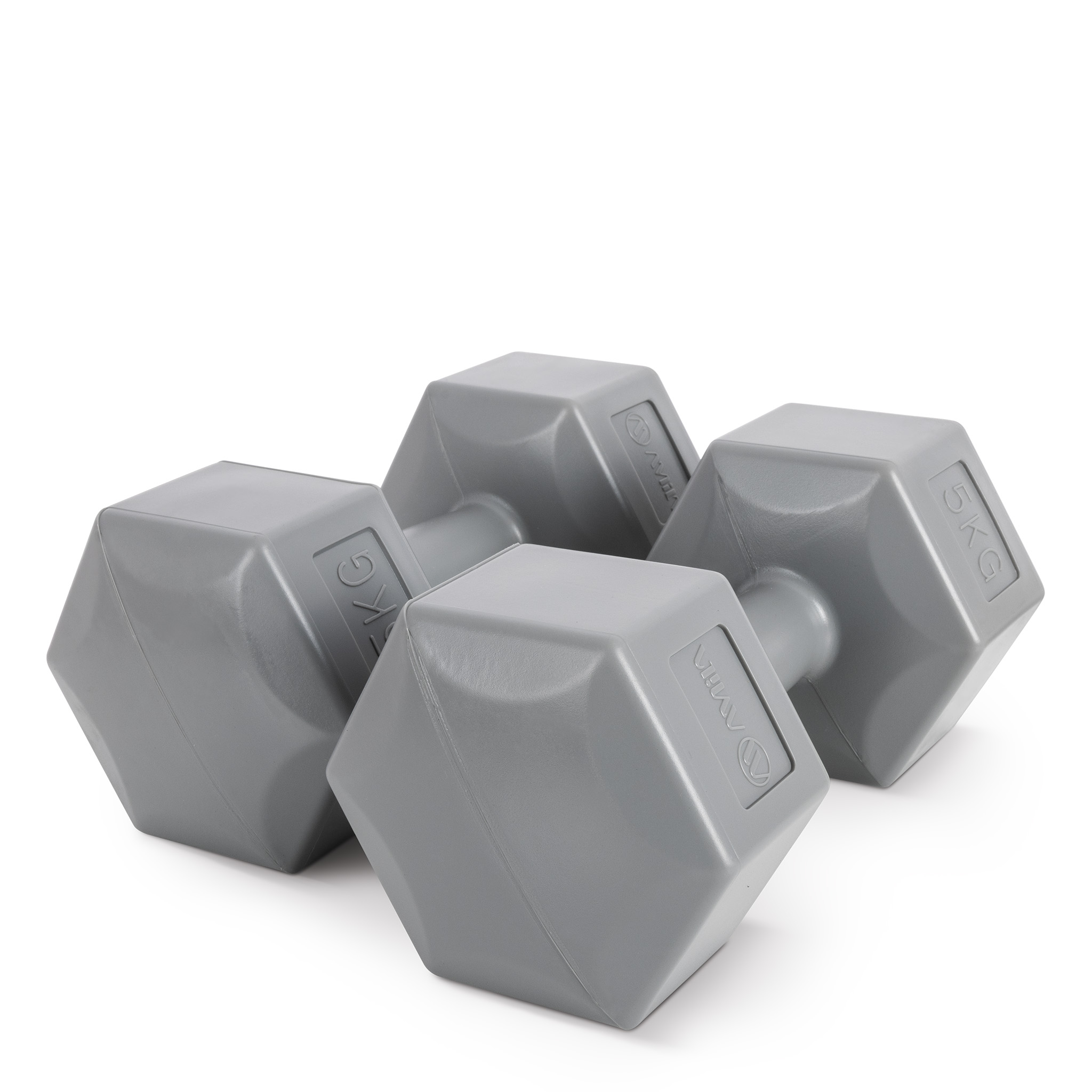 AMILA Αλτήρας Εξάγωνος Plastic Series 5,00Kg (Ζευγάρι) 44536 - Image 19